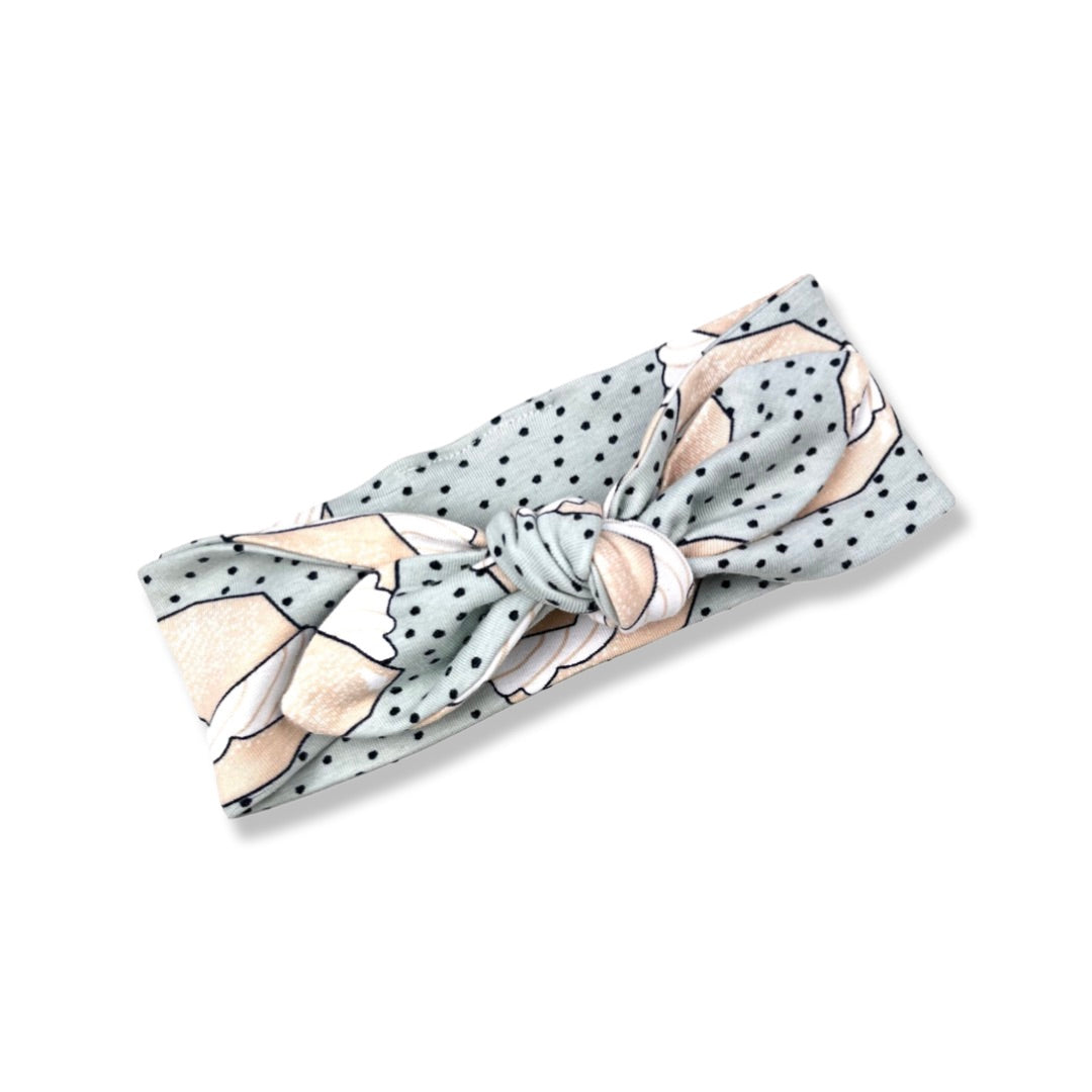 SWEET TREAT KNOTTED HEAD WRAP - Emma Neale Handmade