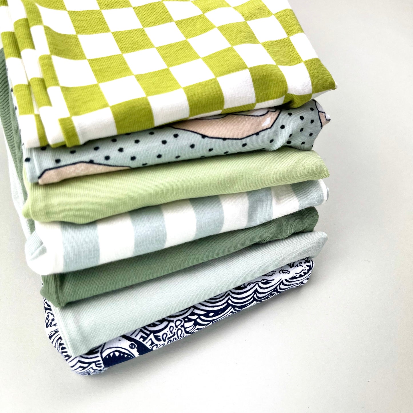 LIME T-SHIRT - LONG OR SHORT SLEEVE - Emma Neale Handmade