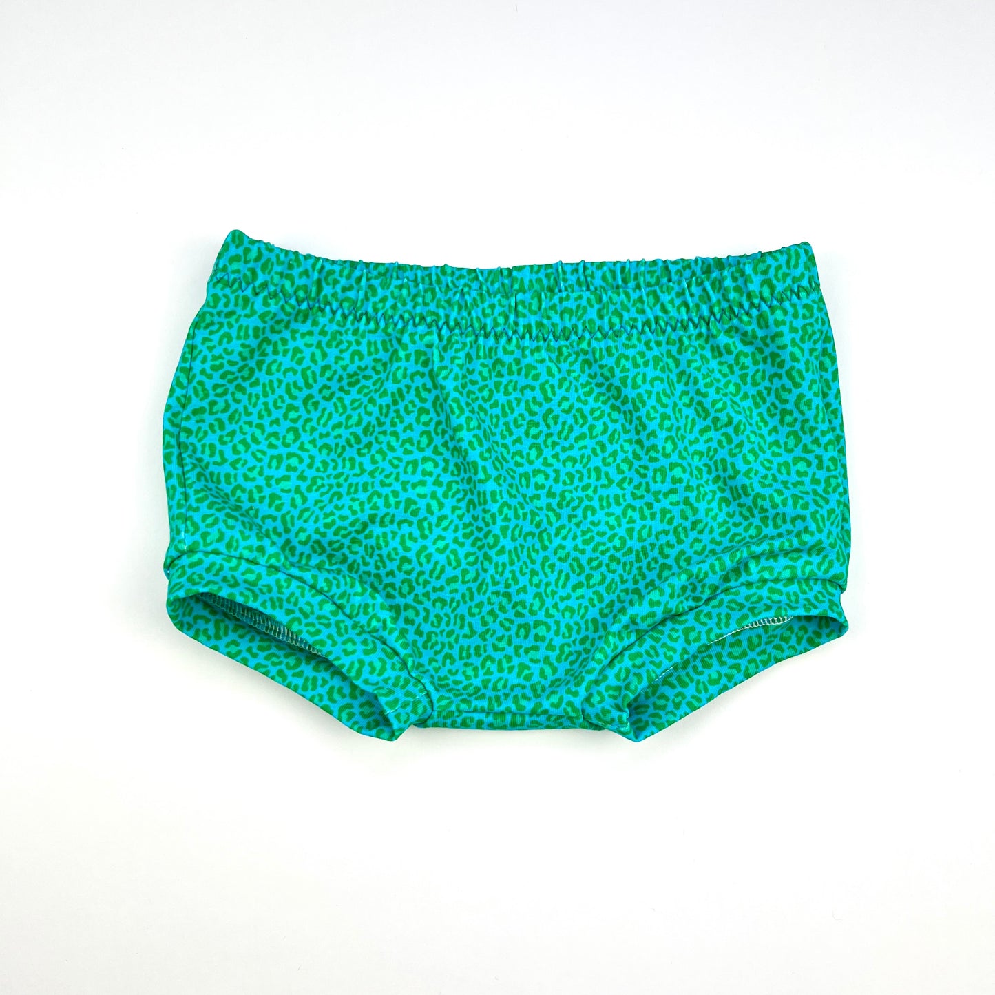 MINI LEOPARD BUMMIE SHORTS - Emma Neale Handmade