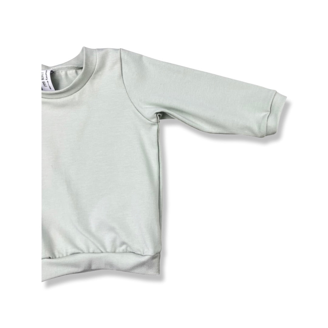 SEA FOAM T-SHIRT - LONG OR SHORT SLEEVE - Emma Neale Handmade