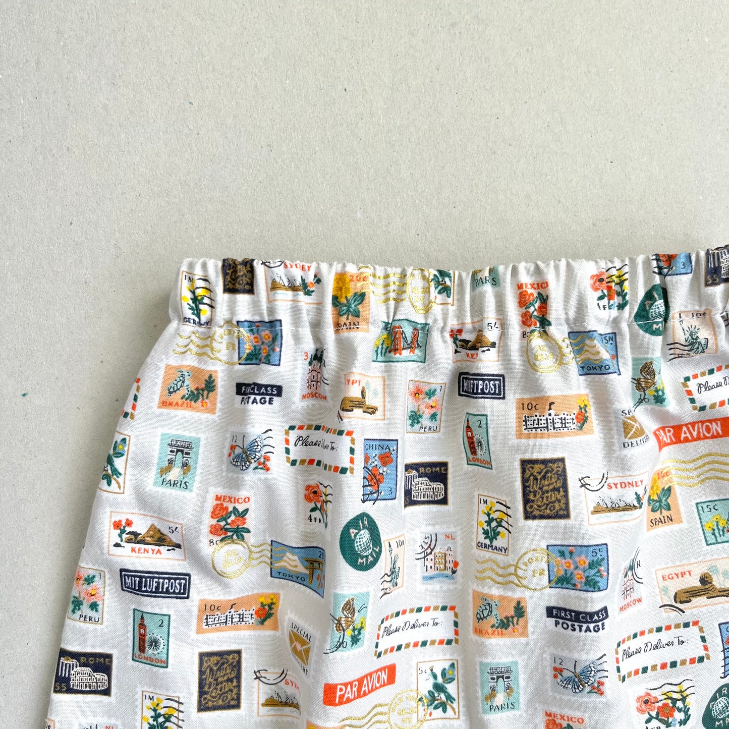 WORLD TRAVELLER HAREM TROUSERS in STONE