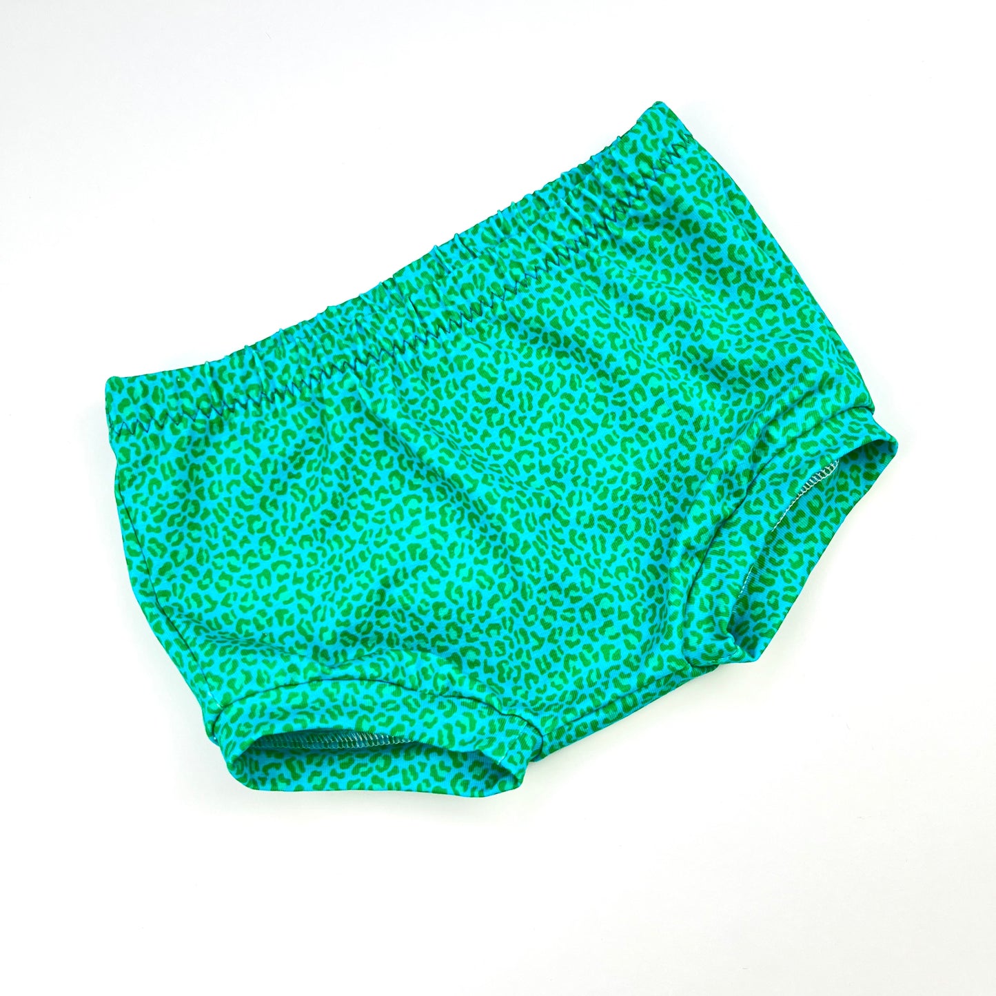 MINI LEOPARD BUMMIE SHORTS - Emma Neale Handmade
