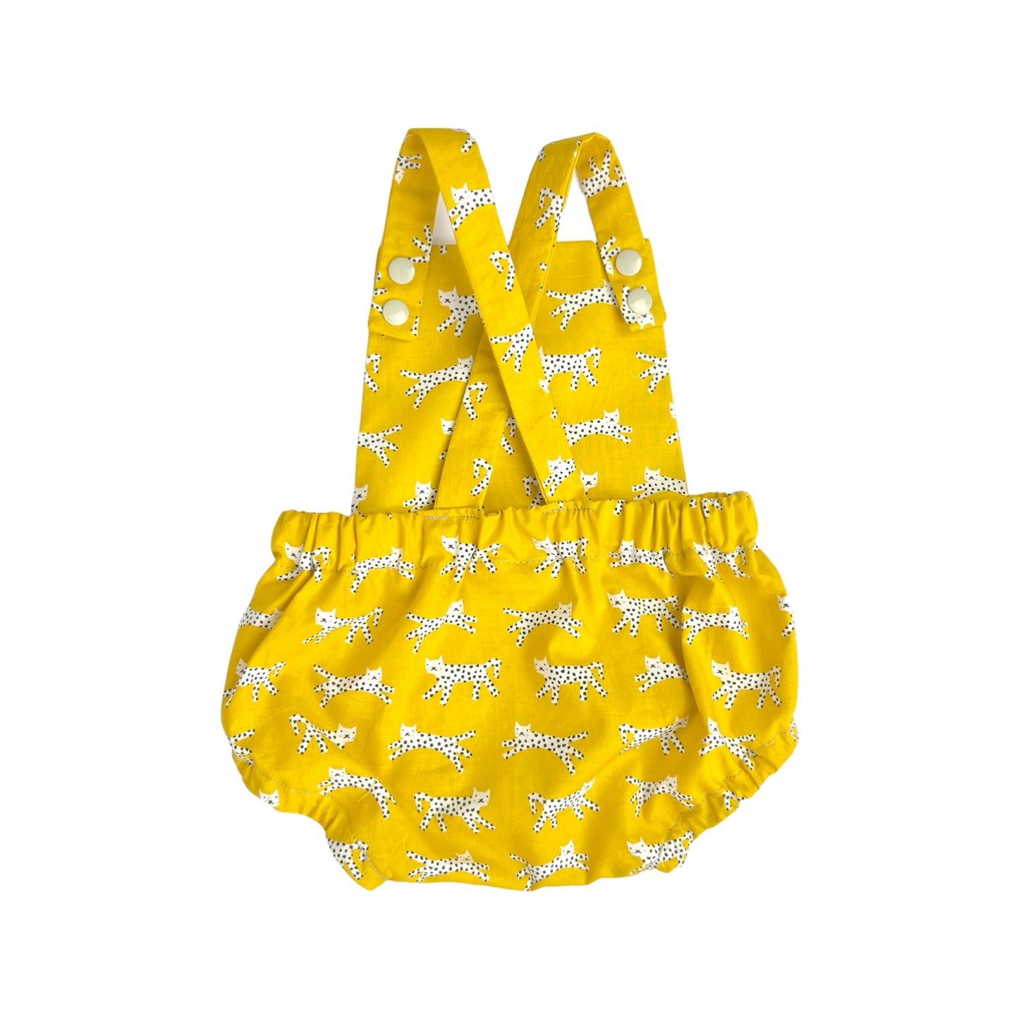 CAT-CH ME SHORT ROMPER - Emma Neale Handmade
