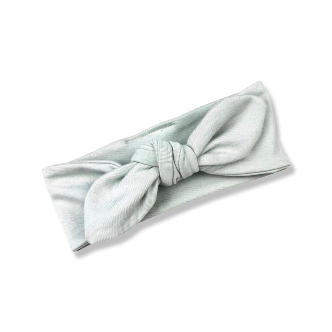 SEA FOAM KNOTTED HEAD WRAP - Emma Neale Handmade