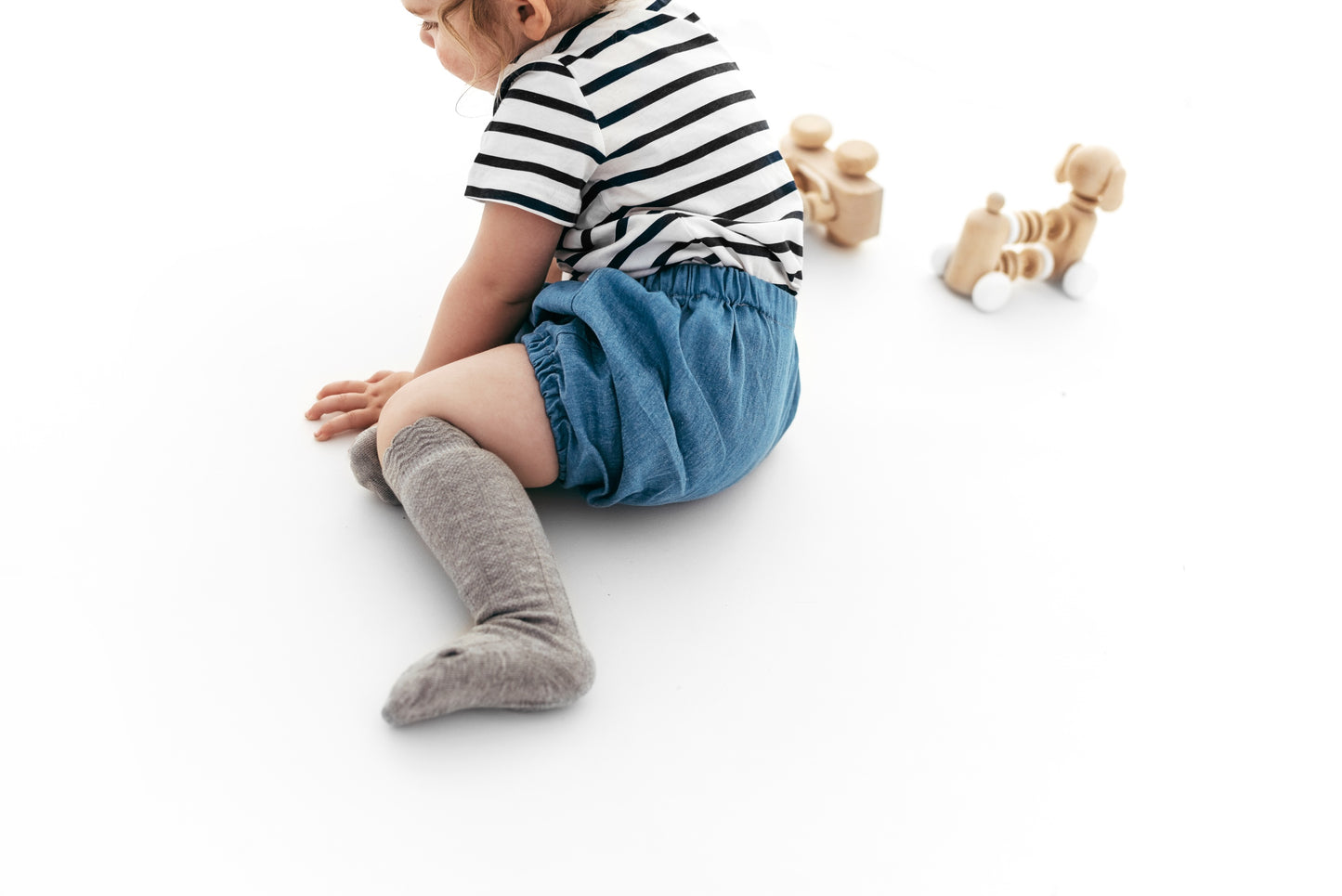 Olive Needlecord Bloomers - Emma Neale Handmade