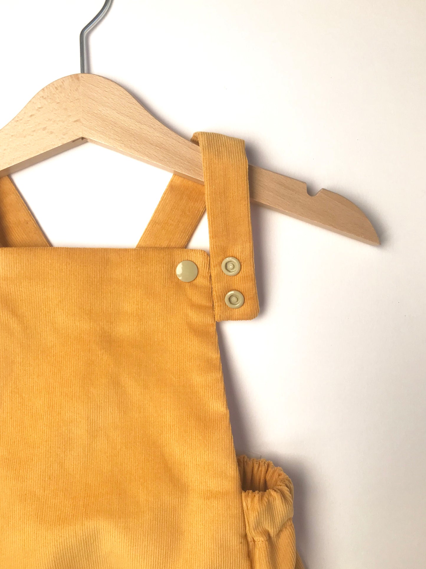 Honey Baby Needlecord Short Romper - Emma Neale Handmade