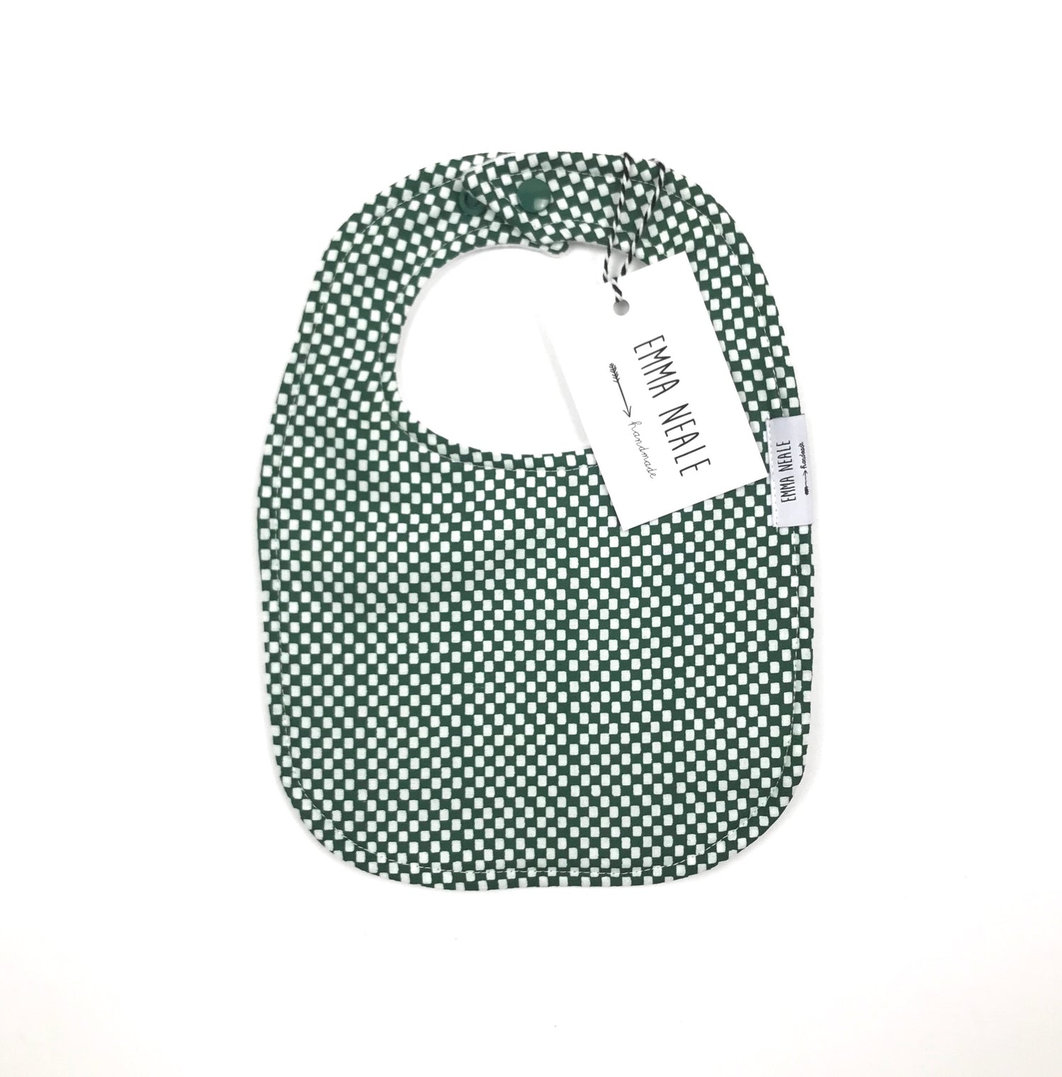 Hunter Traditional Bib - Emma Neale Handmade
