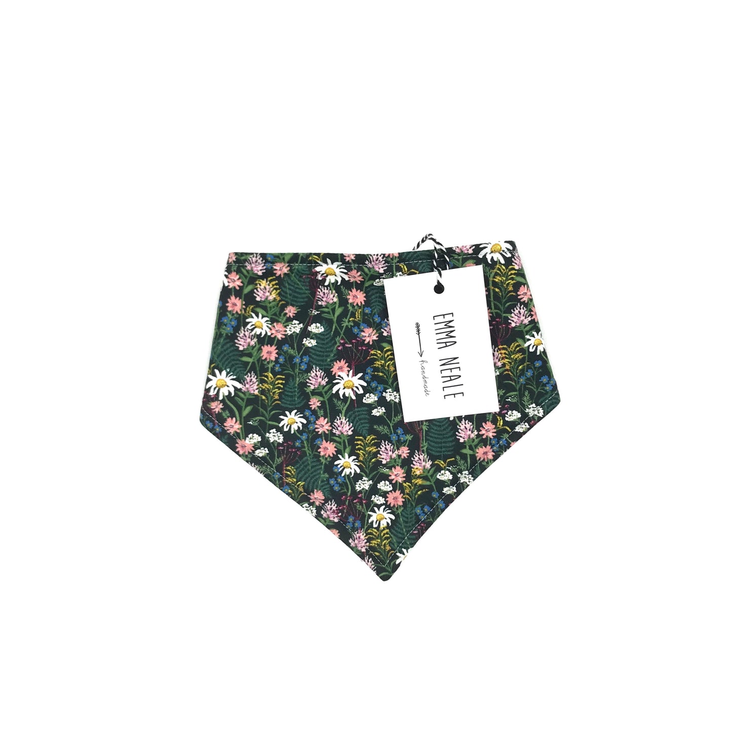 Wildflower Bandana Bib - Emma Neale Handmade
