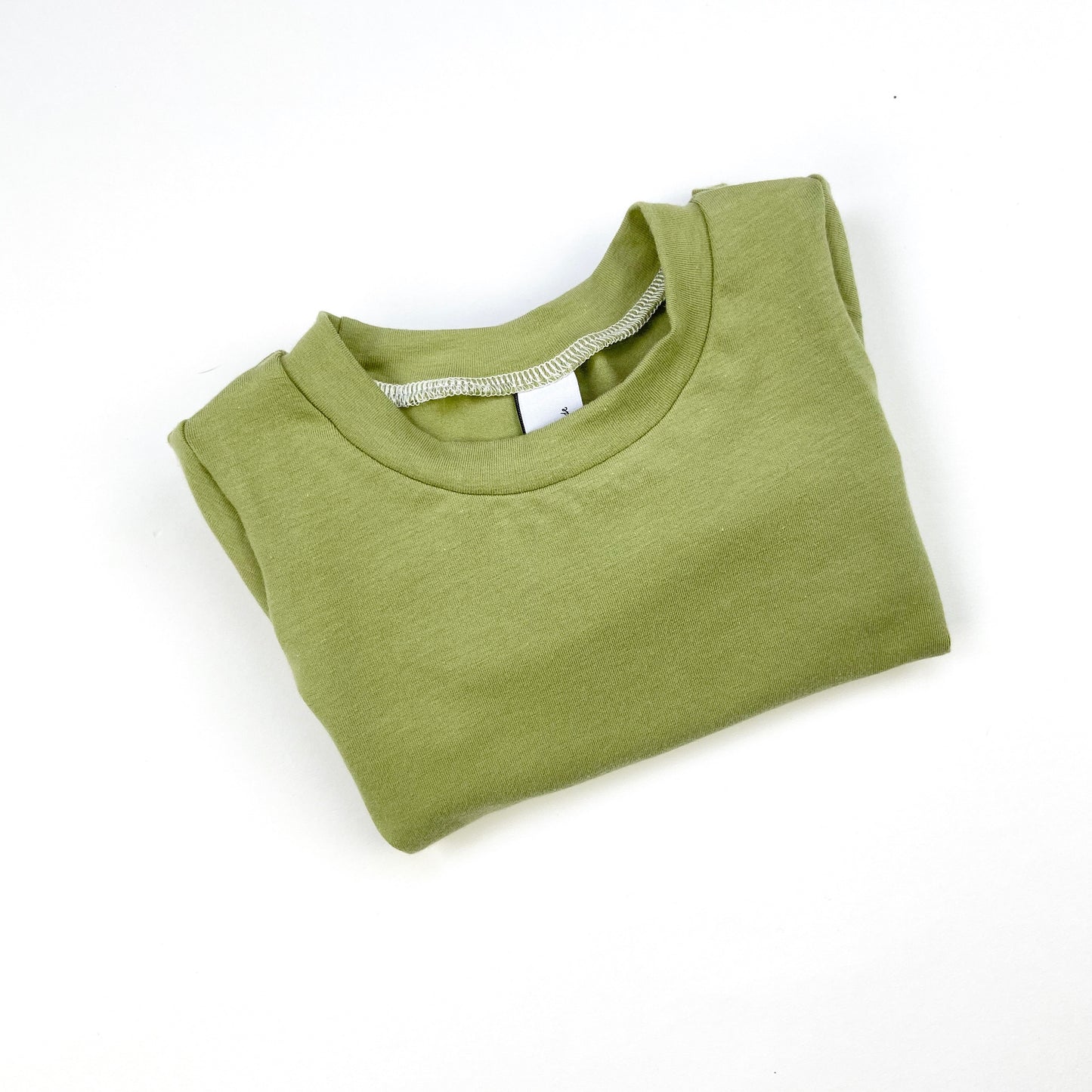 SAGE T-SHIRT - LONG OR SHORT SLEEVE - Emma Neale Handmade