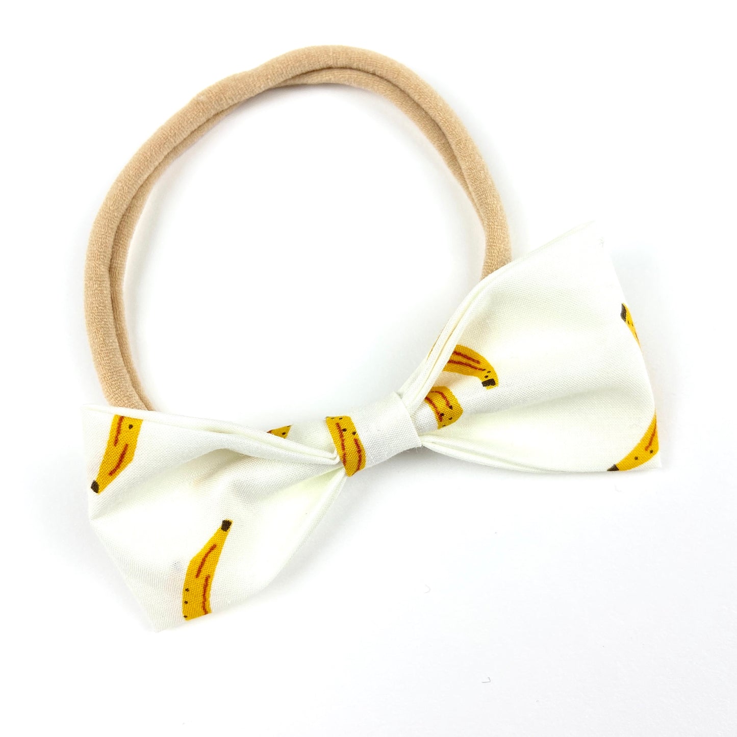 BANANA RUBY BOW HEADBAND - Emma Neale Handmade