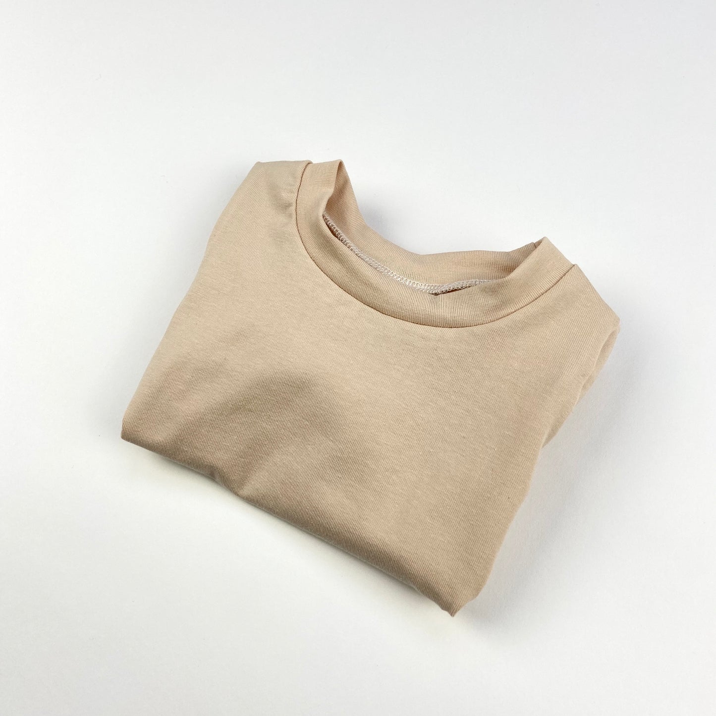 ALMOND T-SHIRT - LONG OR SHORT SLEEVE - Emma Neale Handmade