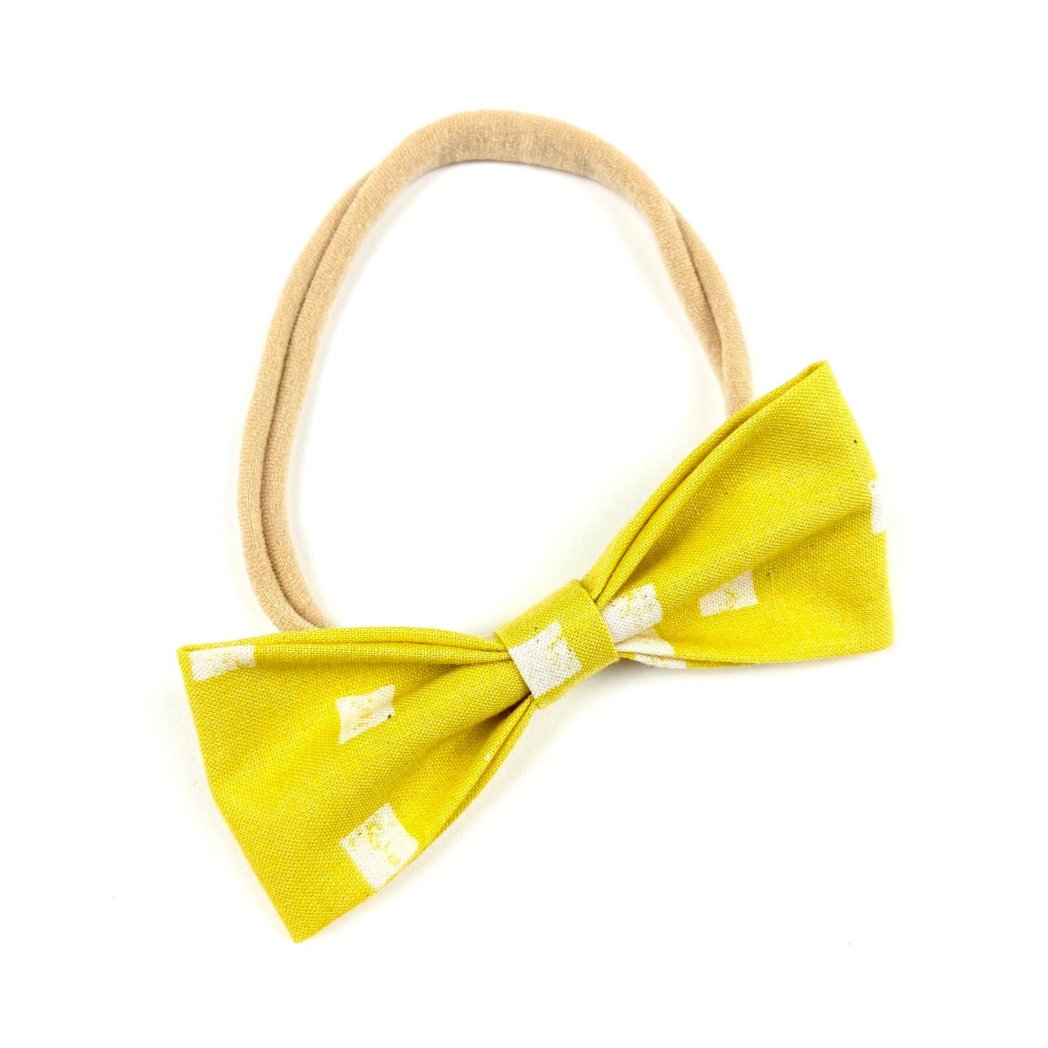 Lemondrop Ruby Bow Headband - Emma Neale Handmade
