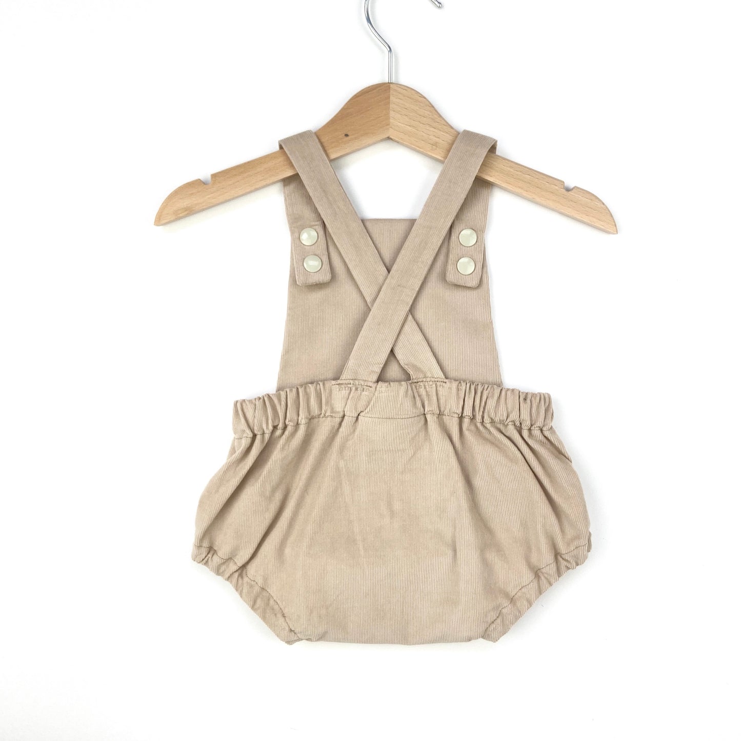 Fudge Baby Needlecord Short Romper - Emma Neale Handmade