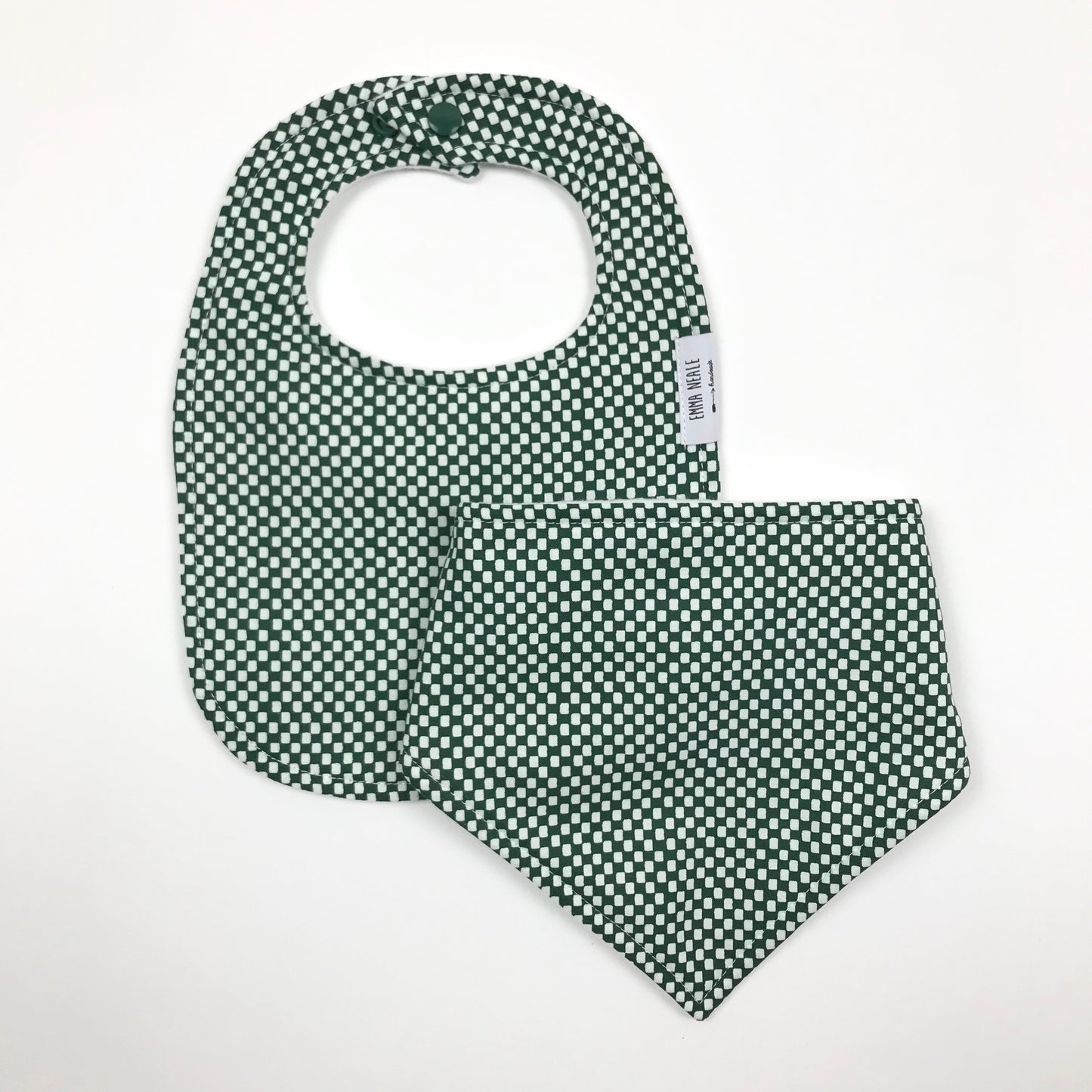Hunter Two Bib Set - Emma Neale Handmade