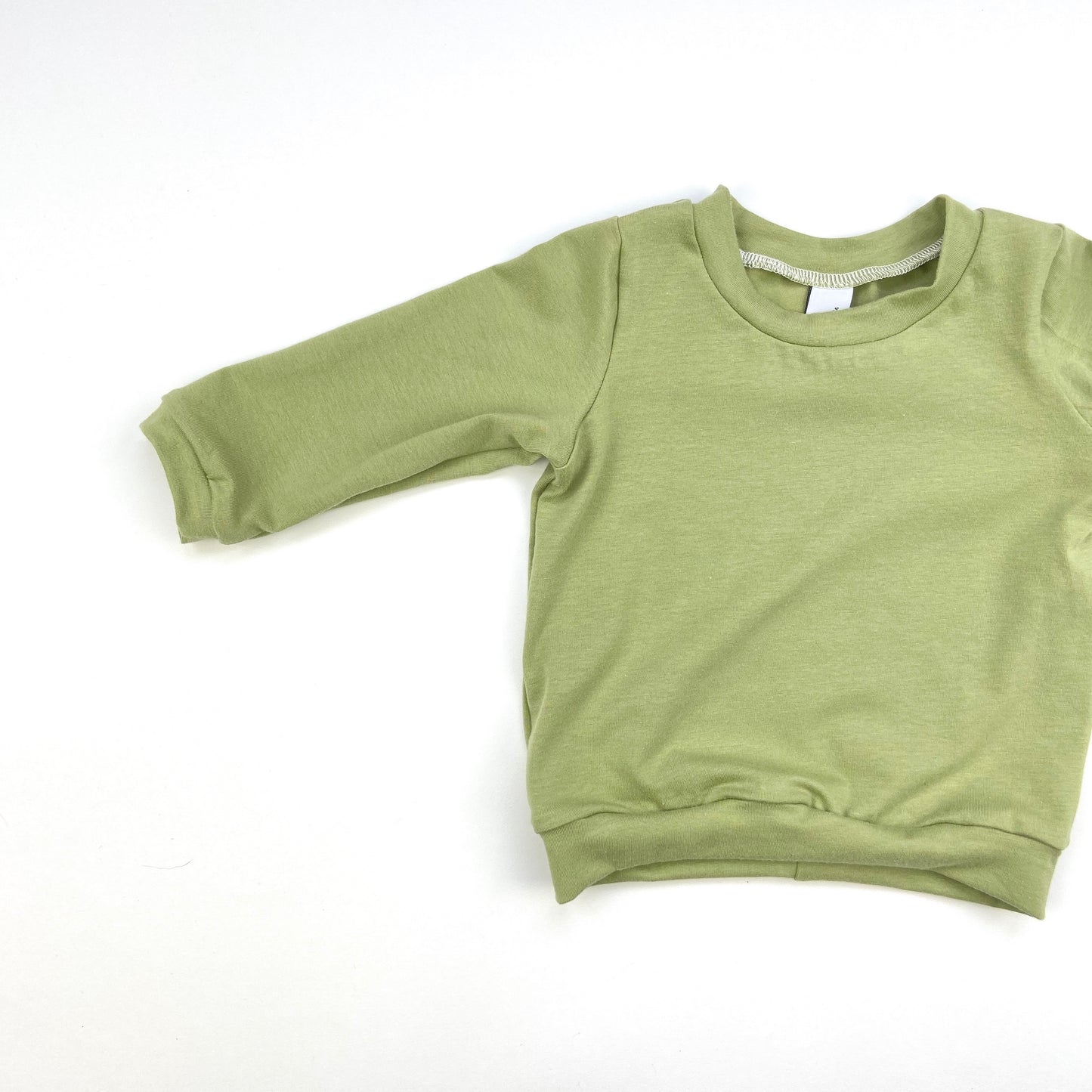 SAGE T-SHIRT - LONG OR SHORT SLEEVE - Emma Neale Handmade