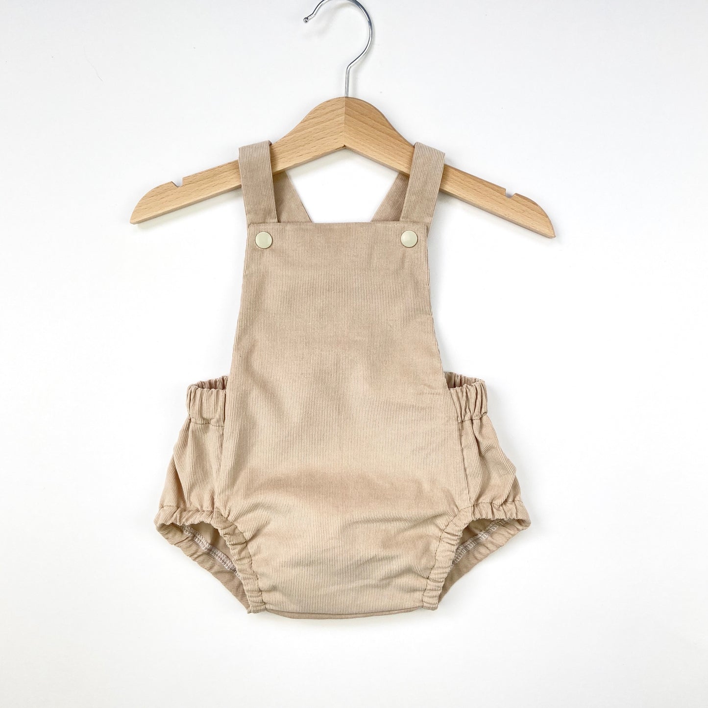 Fudge Baby Needlecord Short Romper - Emma Neale Handmade