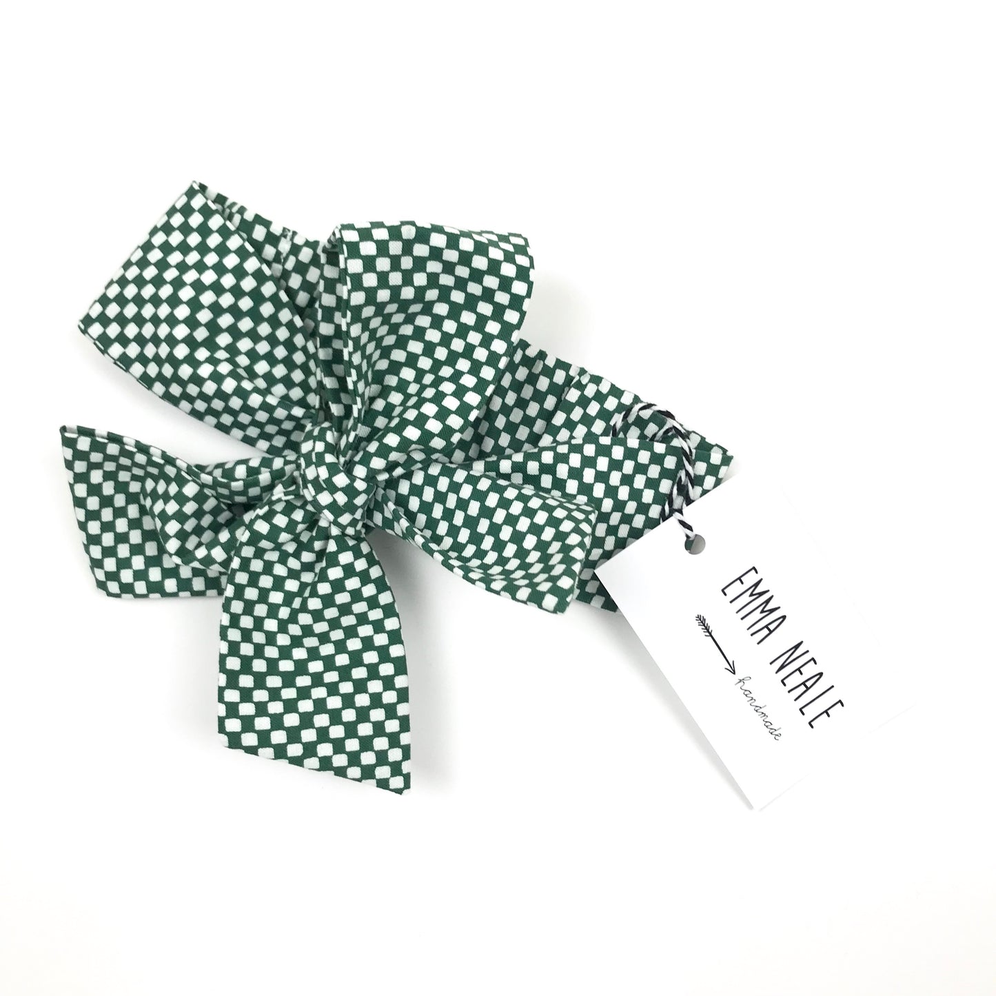 20% OFF Hunter Large Bow Headband - Emma Neale Handmade