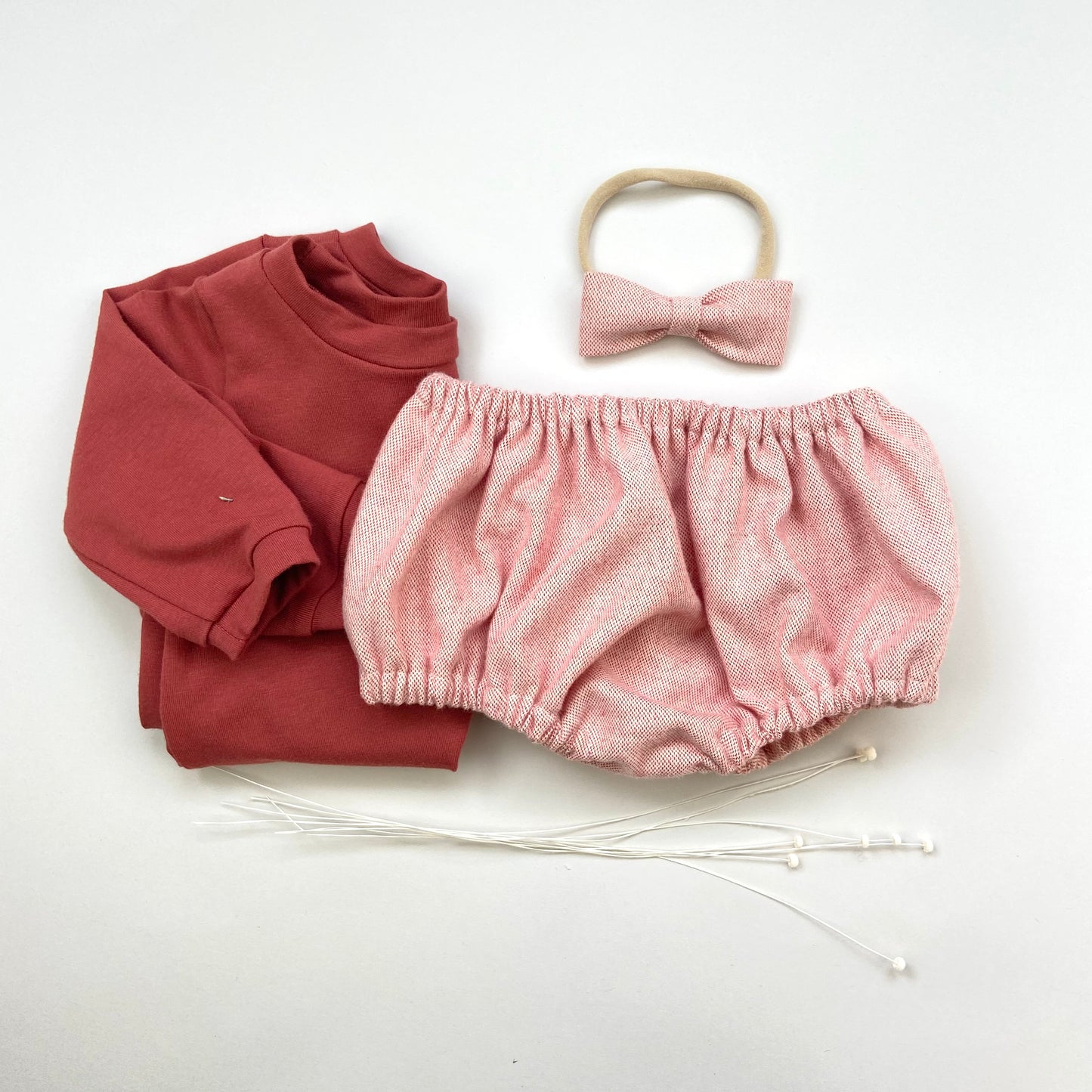 Strawberry Modern Bloomers - Emma Neale Handmade