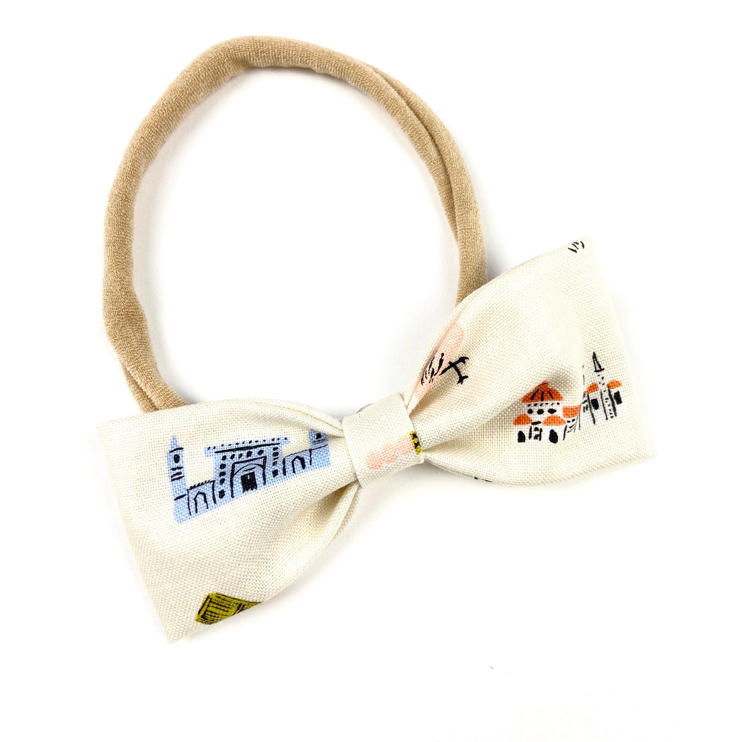 Little Explorer Ruby Bow Headband - Emma Neale Handmade
