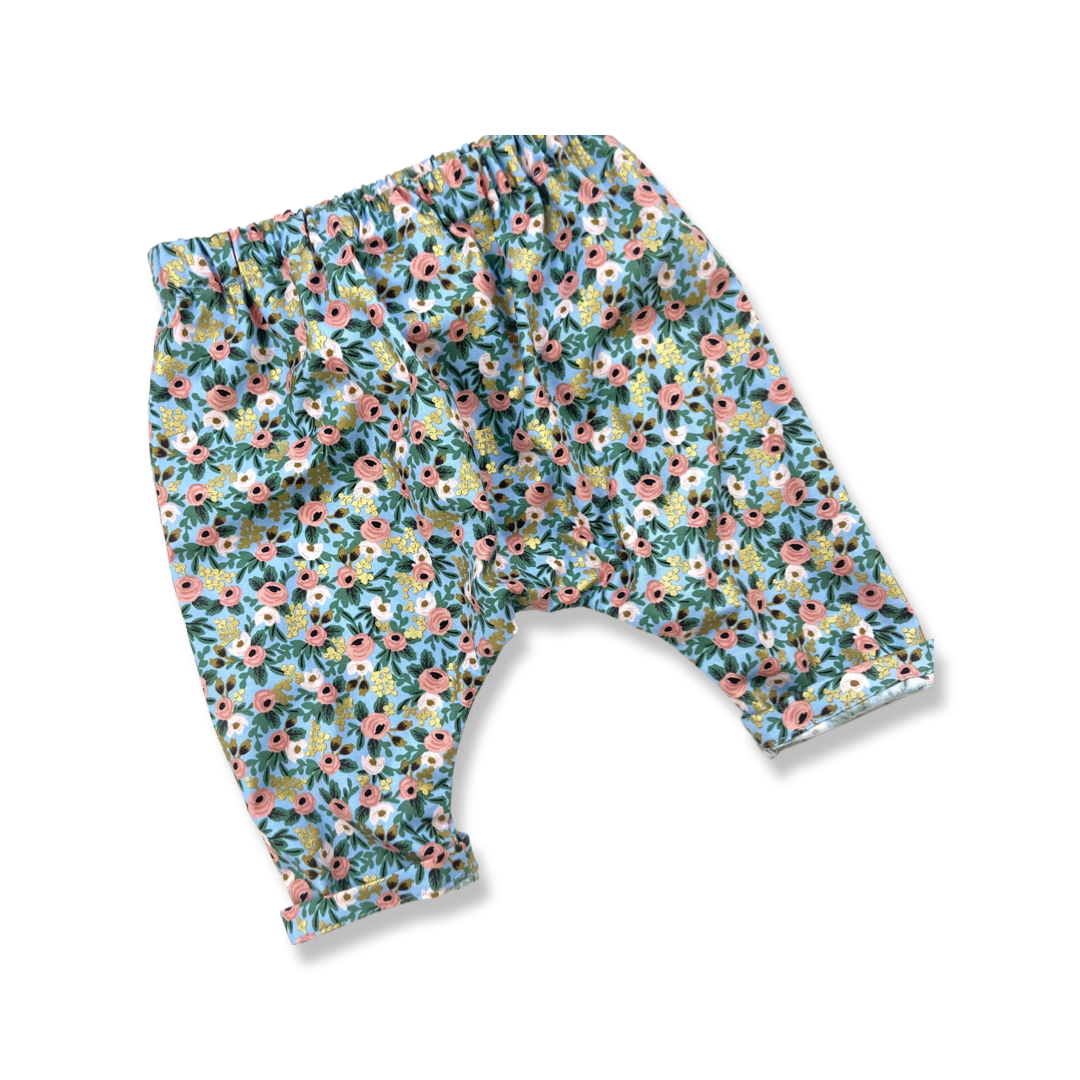 ROSA METALLIC HAREM TROUSERS - Emma Neale Handmade