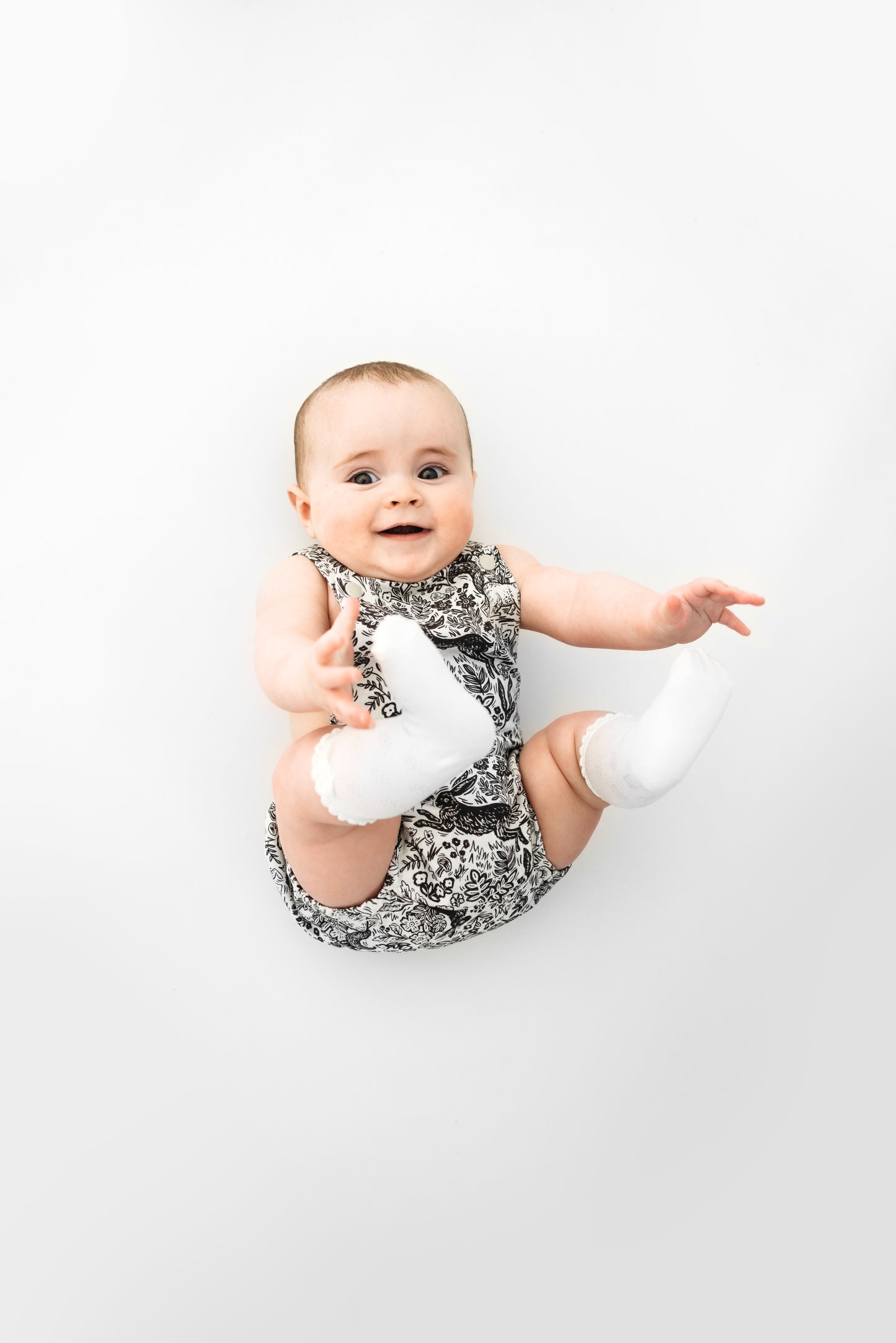 SALE 20% OFF Grassland Short Romper - Emma Neale Handmade