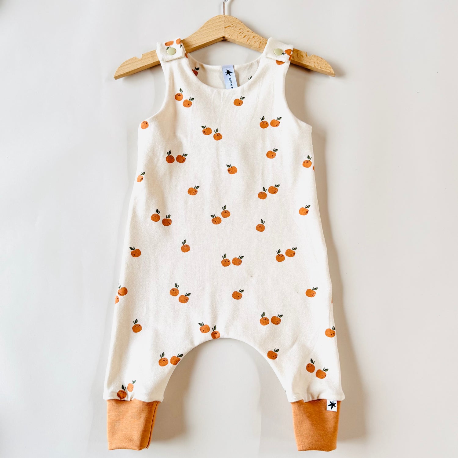 Little Oranges Harem Romper - Emma Neale Handmade