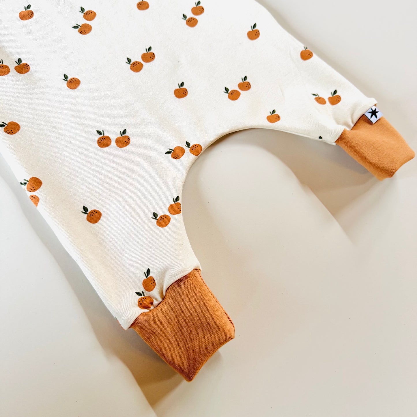 Little Oranges Harem Romper - Emma Neale Handmade