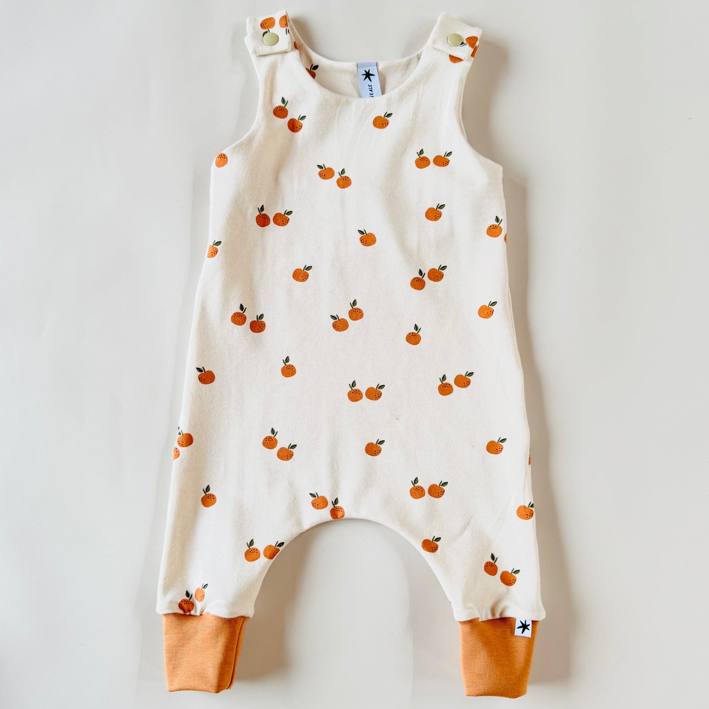 Little Oranges Harem Romper - Emma Neale Handmade
