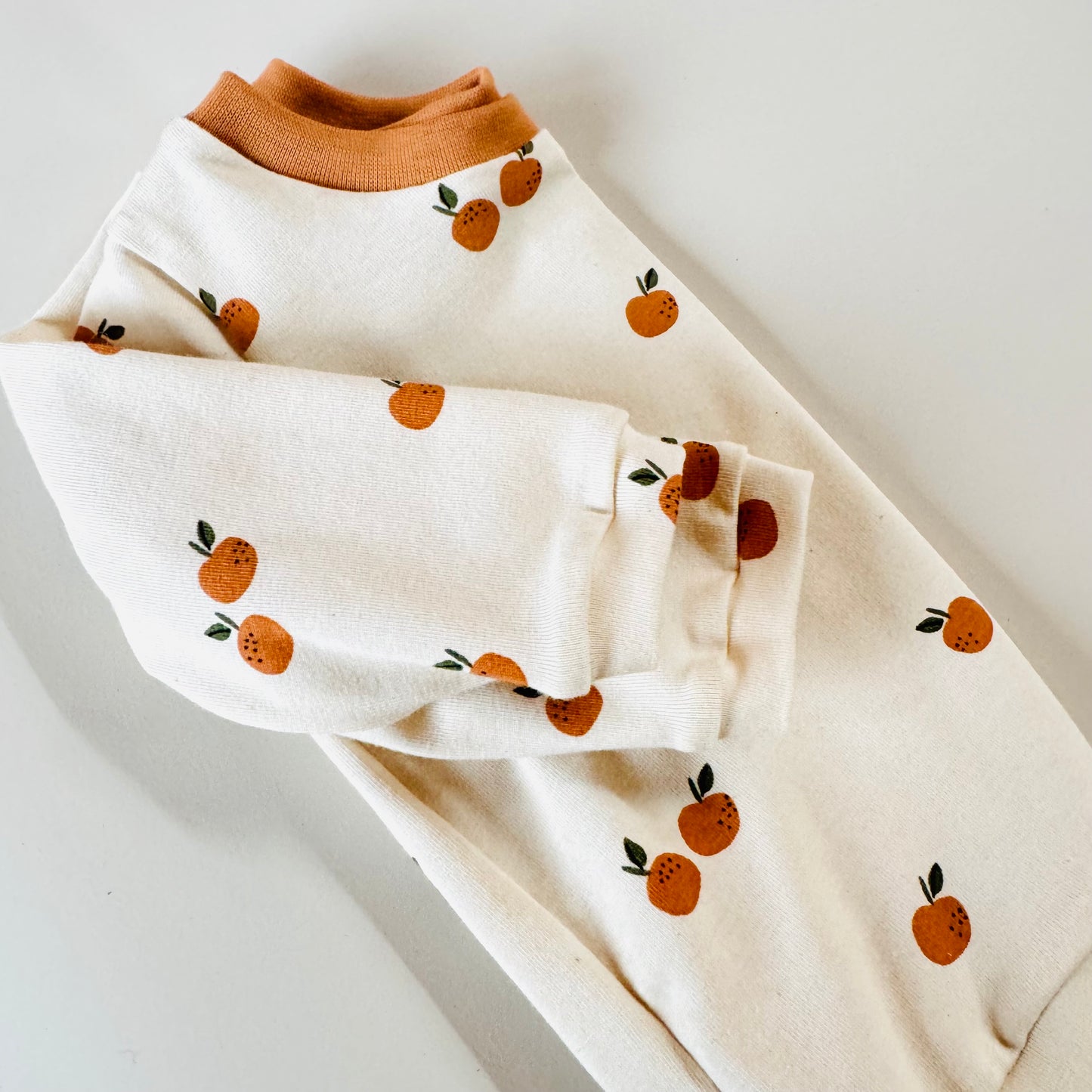 Little Oranges T-shirt - Long or Short Sleeve - Emma Neale Handmade