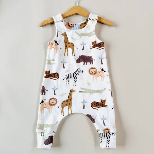 Wild Things Harem Romper - Emma Neale Handmade