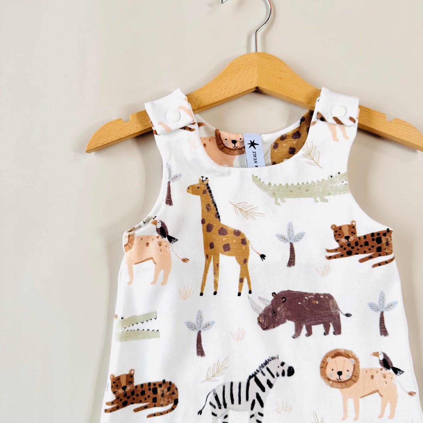 Wild Things Harem Romper - Emma Neale Handmade