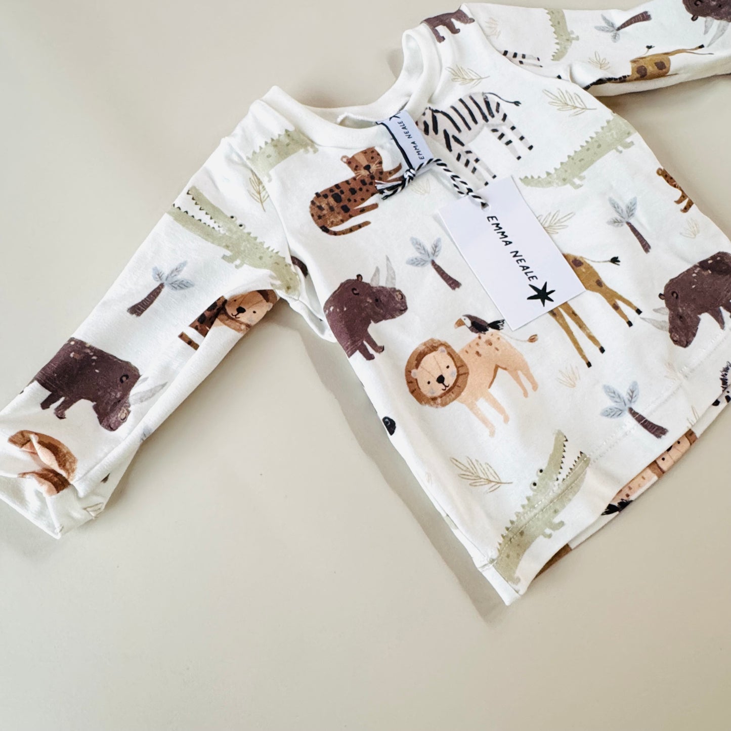 Wild Things T-shirt - Long or Short Sleeve - Emma Neale Handmade