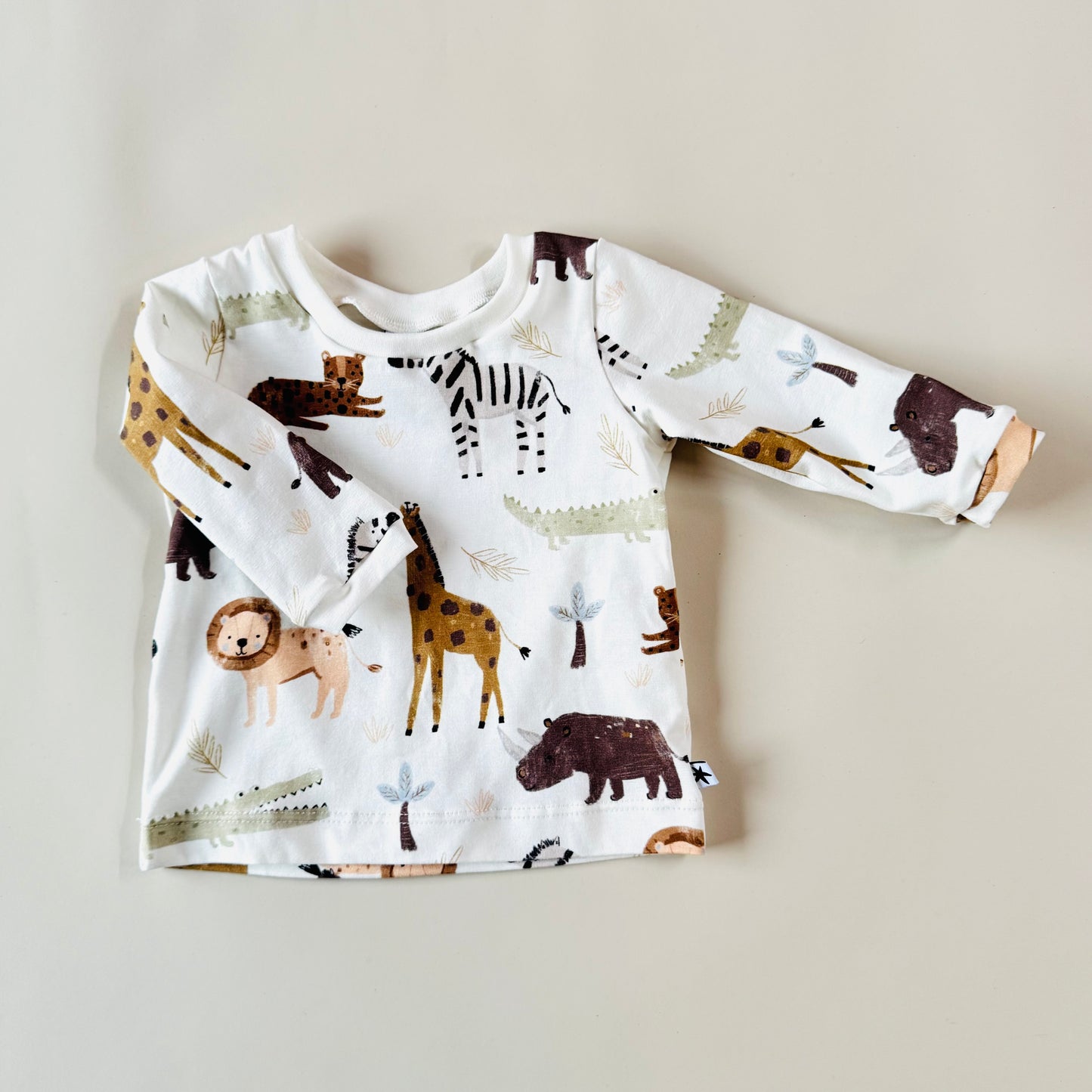 Wild Things T-shirt - Long or Short Sleeve - Emma Neale Handmade
