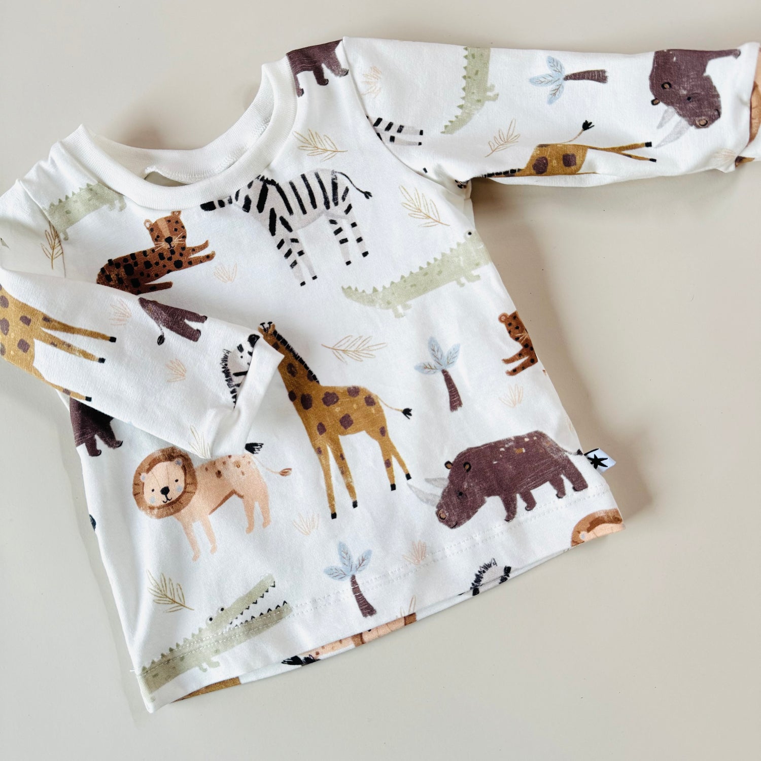 Wild Things T-shirt - Long or Short Sleeve - Emma Neale Handmade