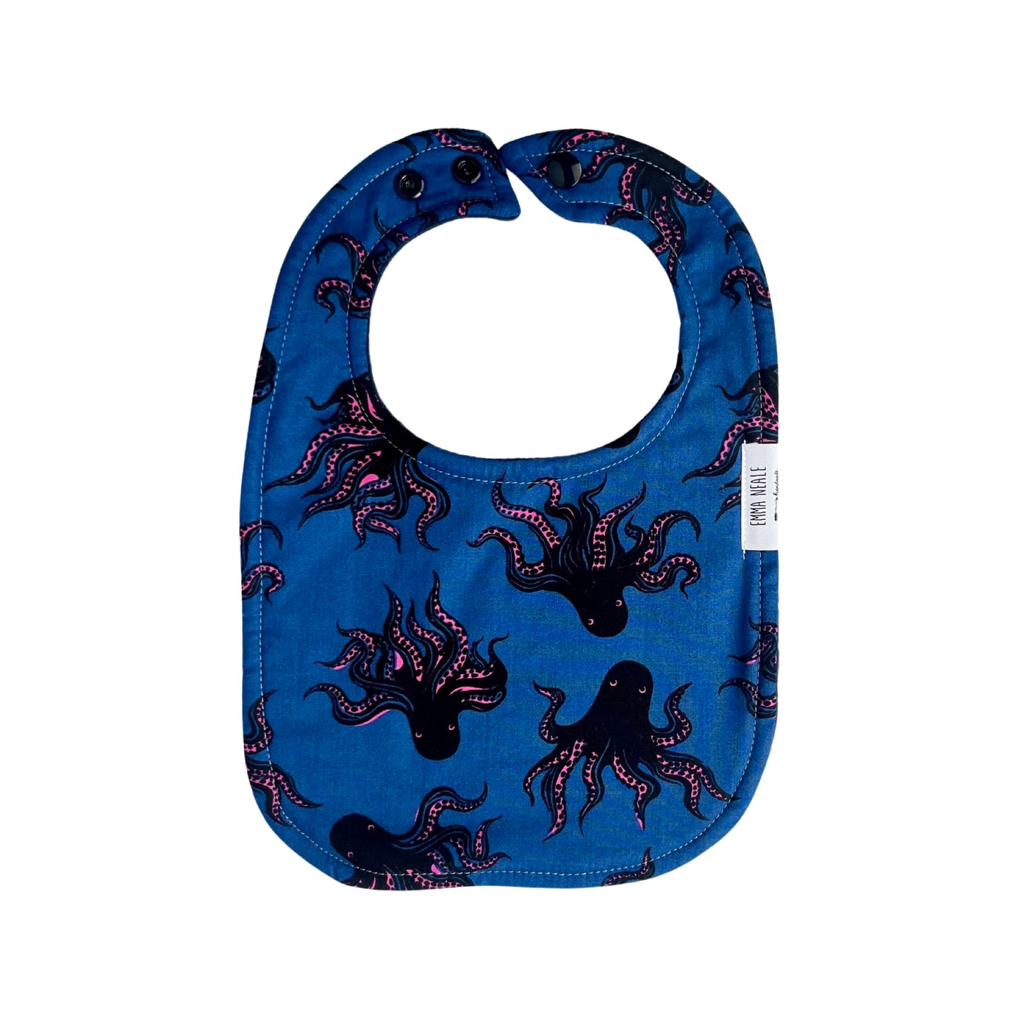 OCTOPUS TRADITIONAL BIB - Emma Neale Handmade