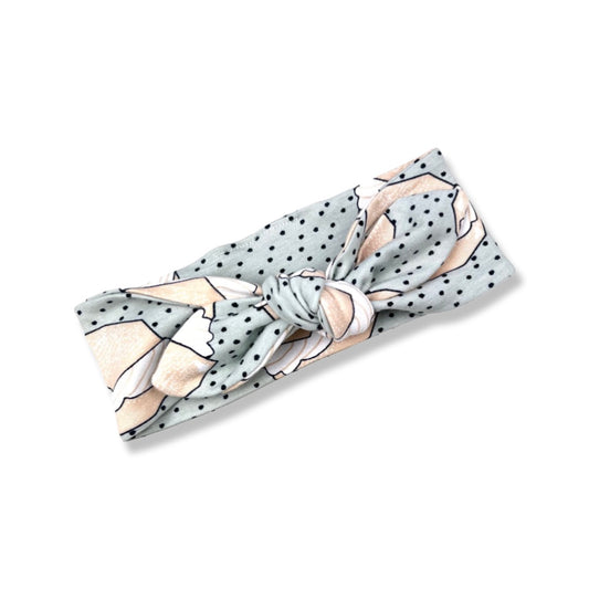 SWEET TREAT KNOTTED HEAD WRAP - Emma Neale Handmade