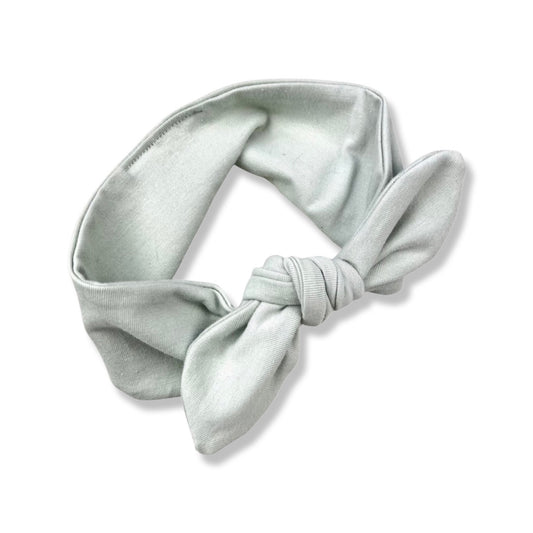 SEA FOAM KNOTTED HEAD WRAP - Emma Neale Handmade