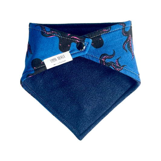 OCTOPUS BANDANA BIB - Emma Neale Handmade