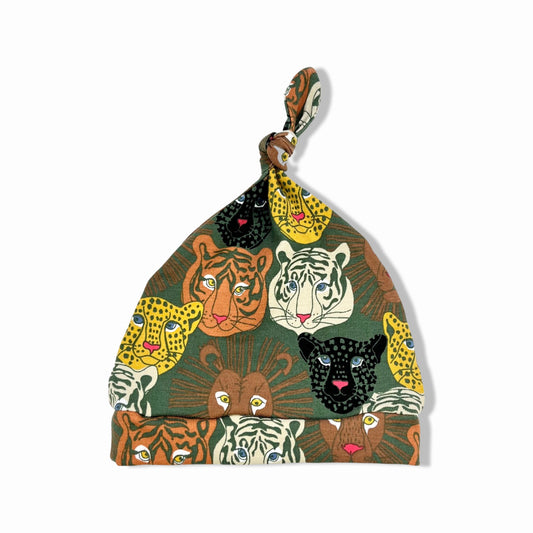 BIG CAT KNOTTED HAT - Emma Neale Handmade