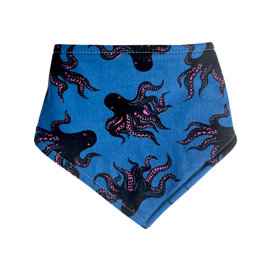 OCTOPUS BANDANA BIB - Emma Neale Handmade