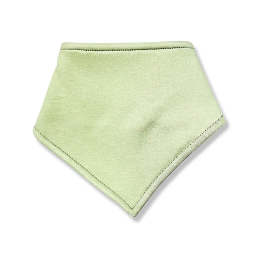 LIME BANDANA BIB - Emma Neale Handmade