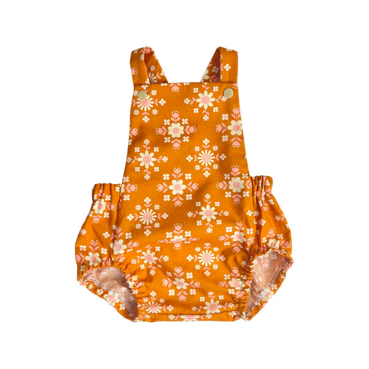 SADDLE SHORT ROMPER - Emma Neale Handmade
