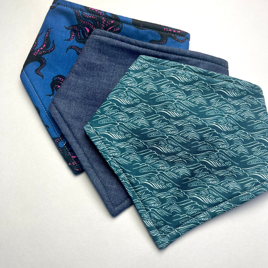 OCEAN BANDANA BIB