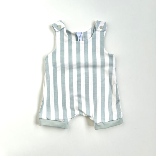 Seafoam Stripe Shortie Romper