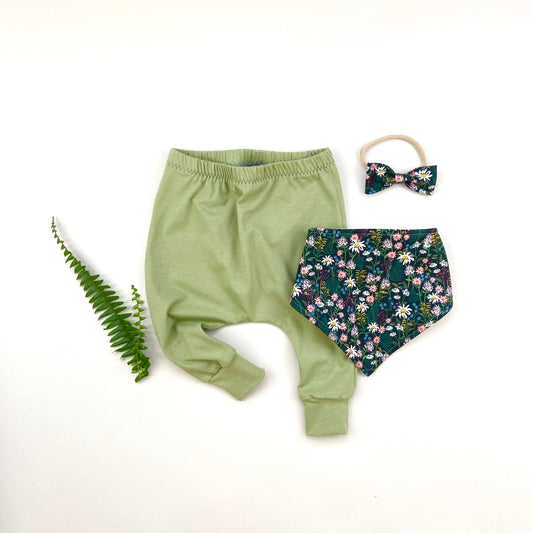SAGE HAREM LEGGINGS - Emma Neale Handmade