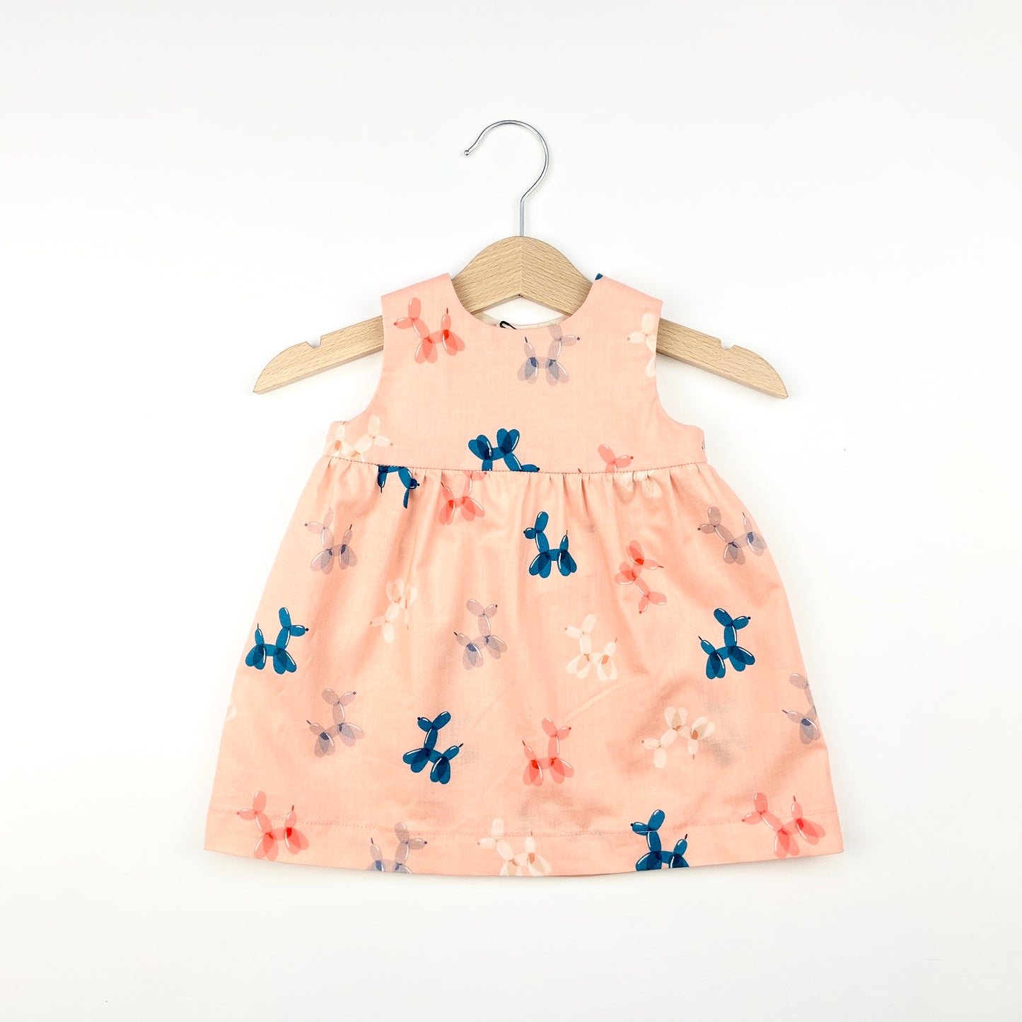 Peachy Pop Dress - Emma Neale Handmade