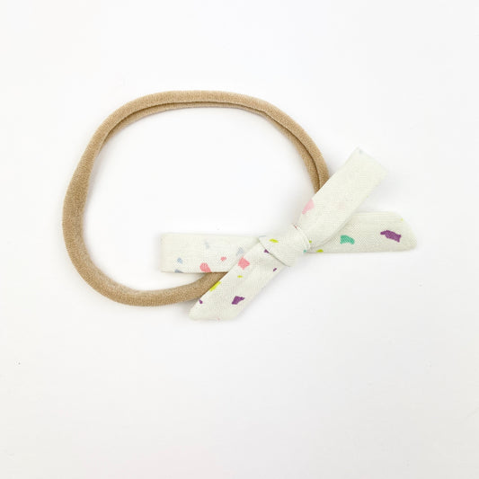 Confetti Orla Bow Headband - Emma Neale Handmade