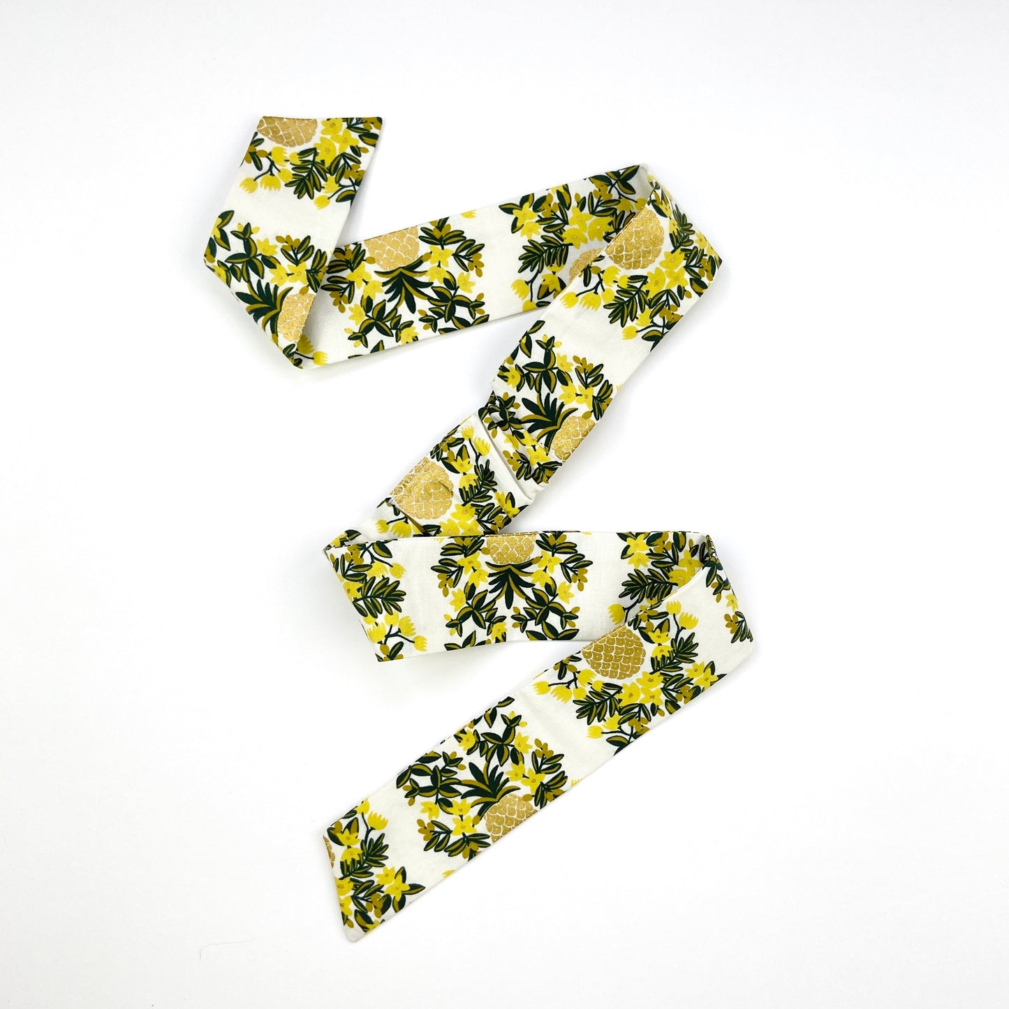 20% OFF Pineapple Vines Large Bow Headband - Emma Neale Handmade