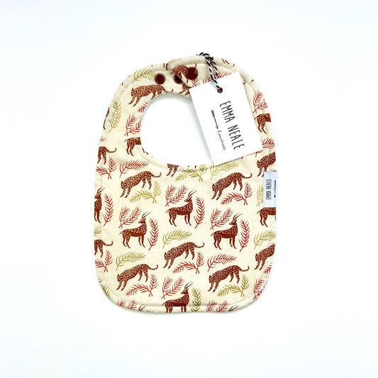 SALE 20% OFF Grassland Traditional Bib - Emma Neale Handmade