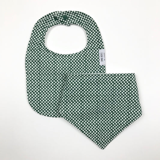 Hunter Two Bib Set - Emma Neale Handmade